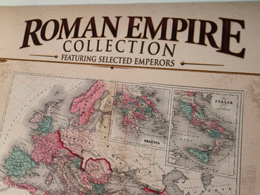 Collectie Romeinse Rijk - 3 historische kaarten op één poster - Kaartenset van het oude Rome