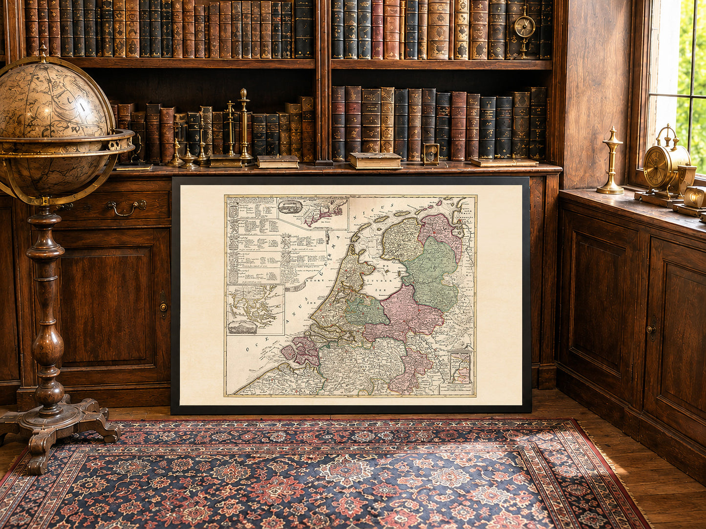 Nederlandse Republiek 1740 - Historische Kaart van Nederland