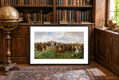 1807, Friedland - Ernest Meissonier - Napoleon Bonaparte and the Napoleonic Wars Historical Painting Poster