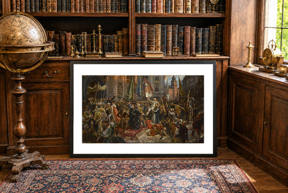 Poster « La Constitution du 3 Mai 1791 » - Jan Matejko, Chef-d'Œuvre de l'Histoire de la Pologne