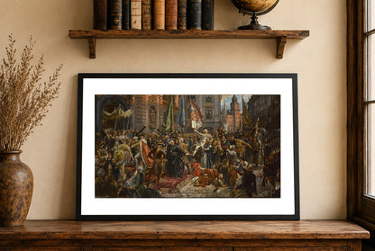 Poster « La Constitution du 3 Mai 1791 » - Jan Matejko, Chef-d'Œuvre de l'Histoire de la Pologne
