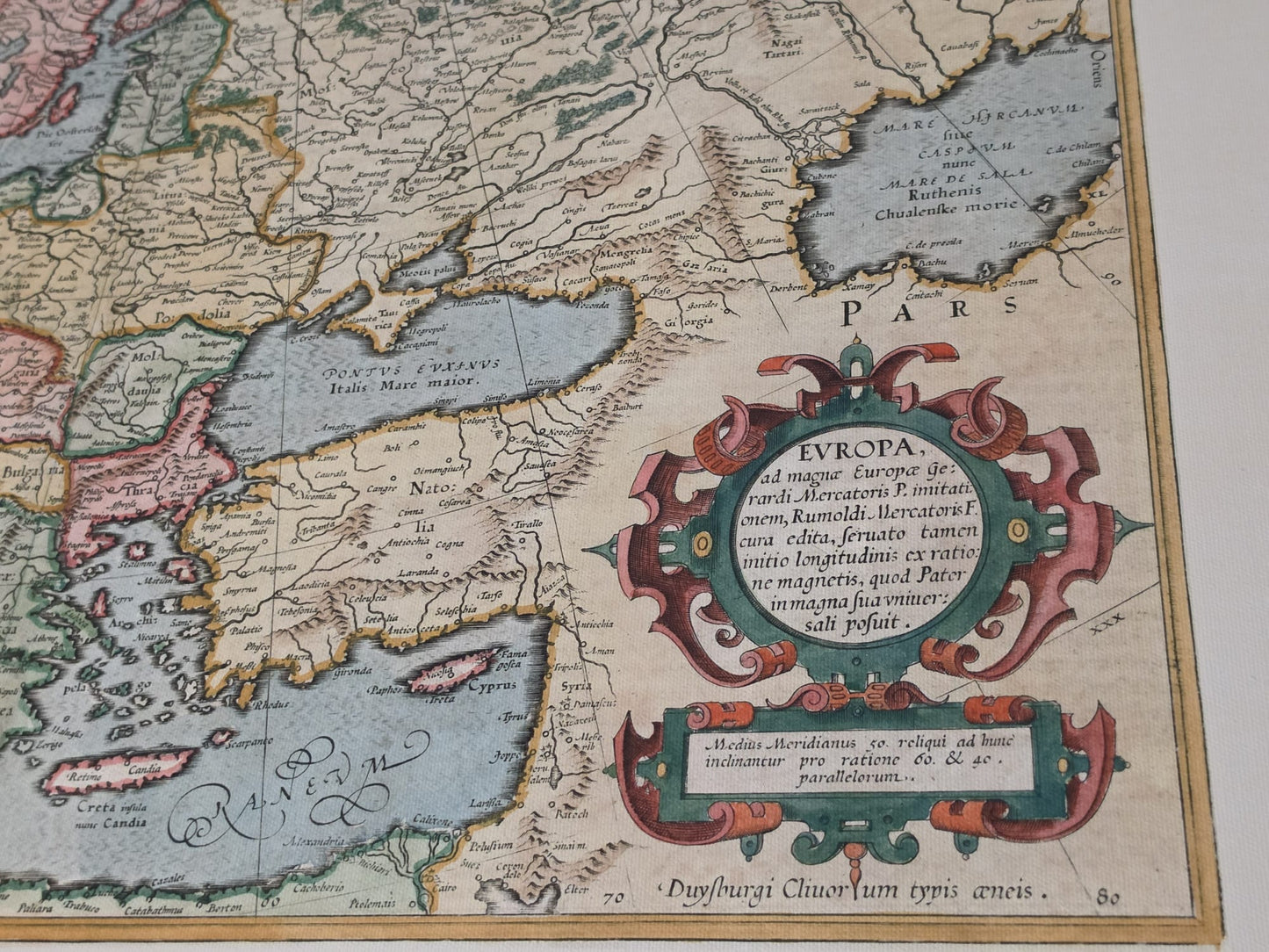 Europa in 1623 - Politieke Kaart bij het Begin van de Dertigjarige Oorlog
