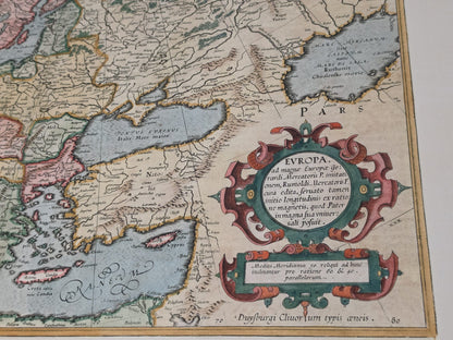 Europa in 1623 - Politieke Kaart bij het Begin van de Dertigjarige Oorlog