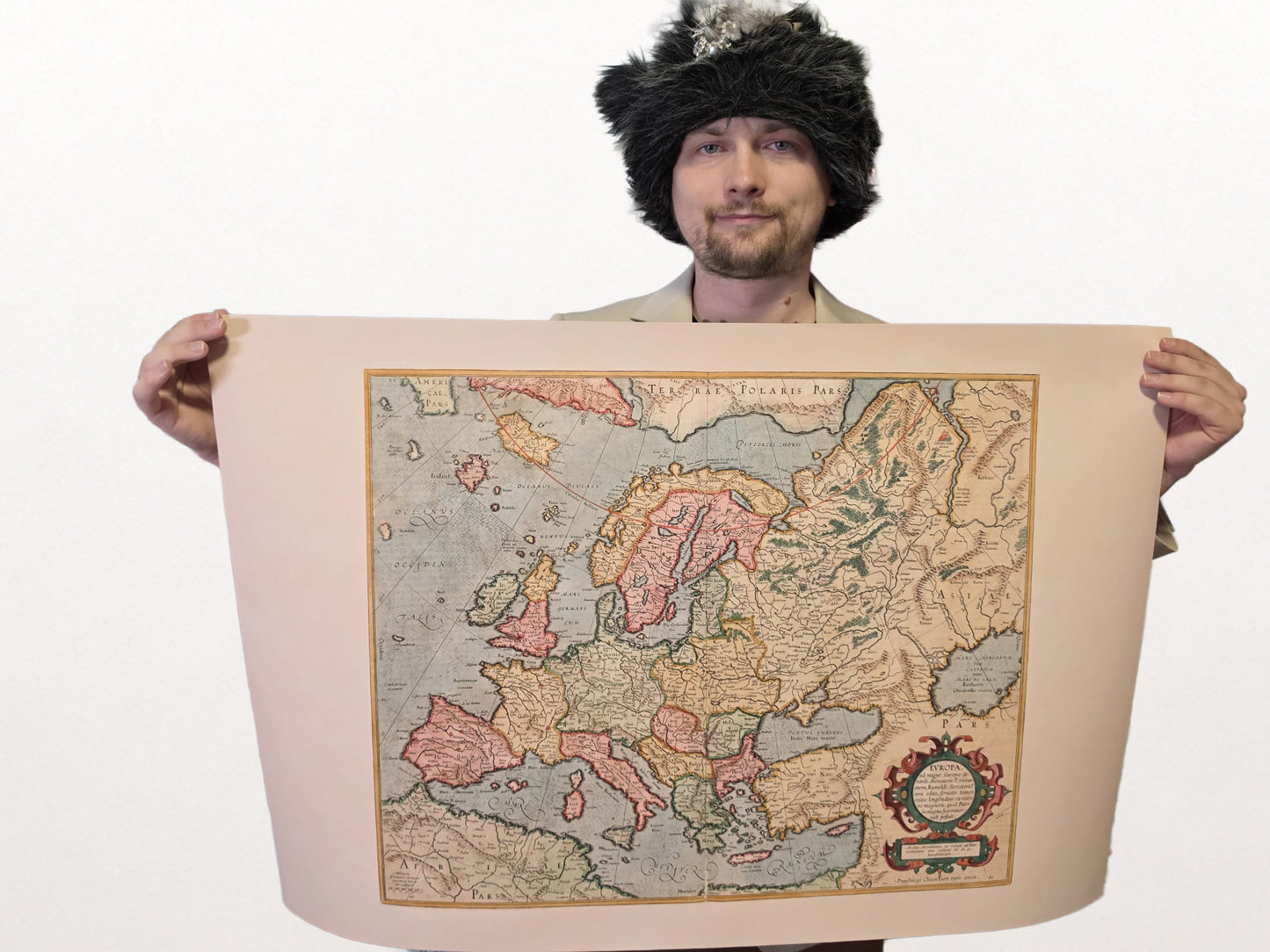 Europa in 1623 - Politieke Kaart bij het Begin van de Dertigjarige Oorlog