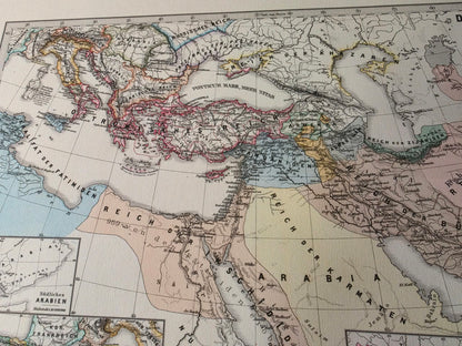 Islamitische Wereld 945–1055 - Kaart van de Buyiden, Fatimiden en Abbasiden
