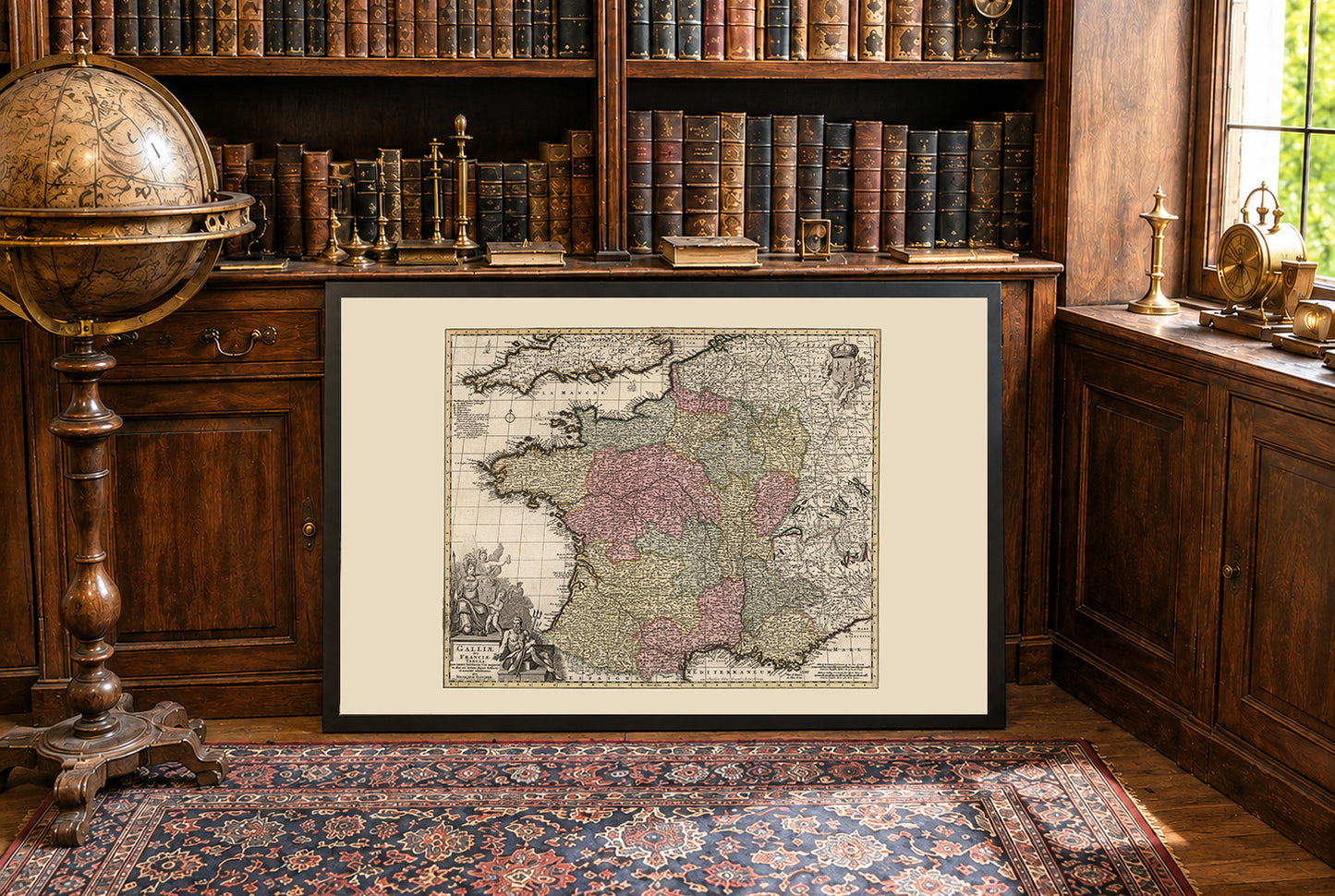 Royaume de France 1740 – Carte historique du XVIIIe siècle