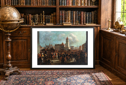 Kościuszko’s Oath in Kraków 1794 - Wojciech Kossak Historical Art Poster