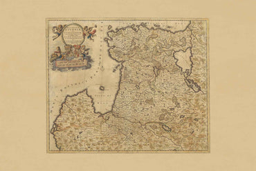 Livonia & Courland Map Poster (1696) - Vintage Estonia, Latvia & Baltic Historical Wall Art (Copy)
