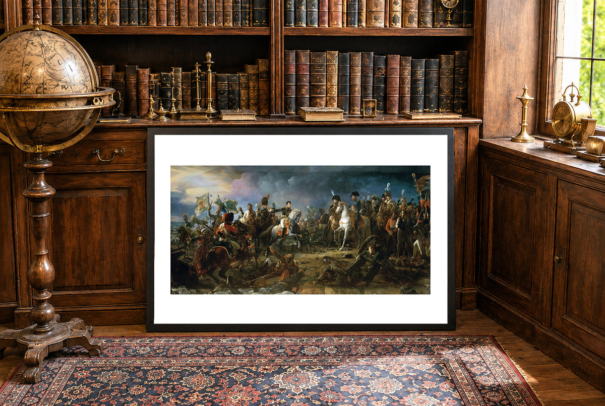 The Battle of Austerlitz 1810 - François Gérard - Napoleon Bonaparte and the Napoleonic Wars Historical Painting Poster