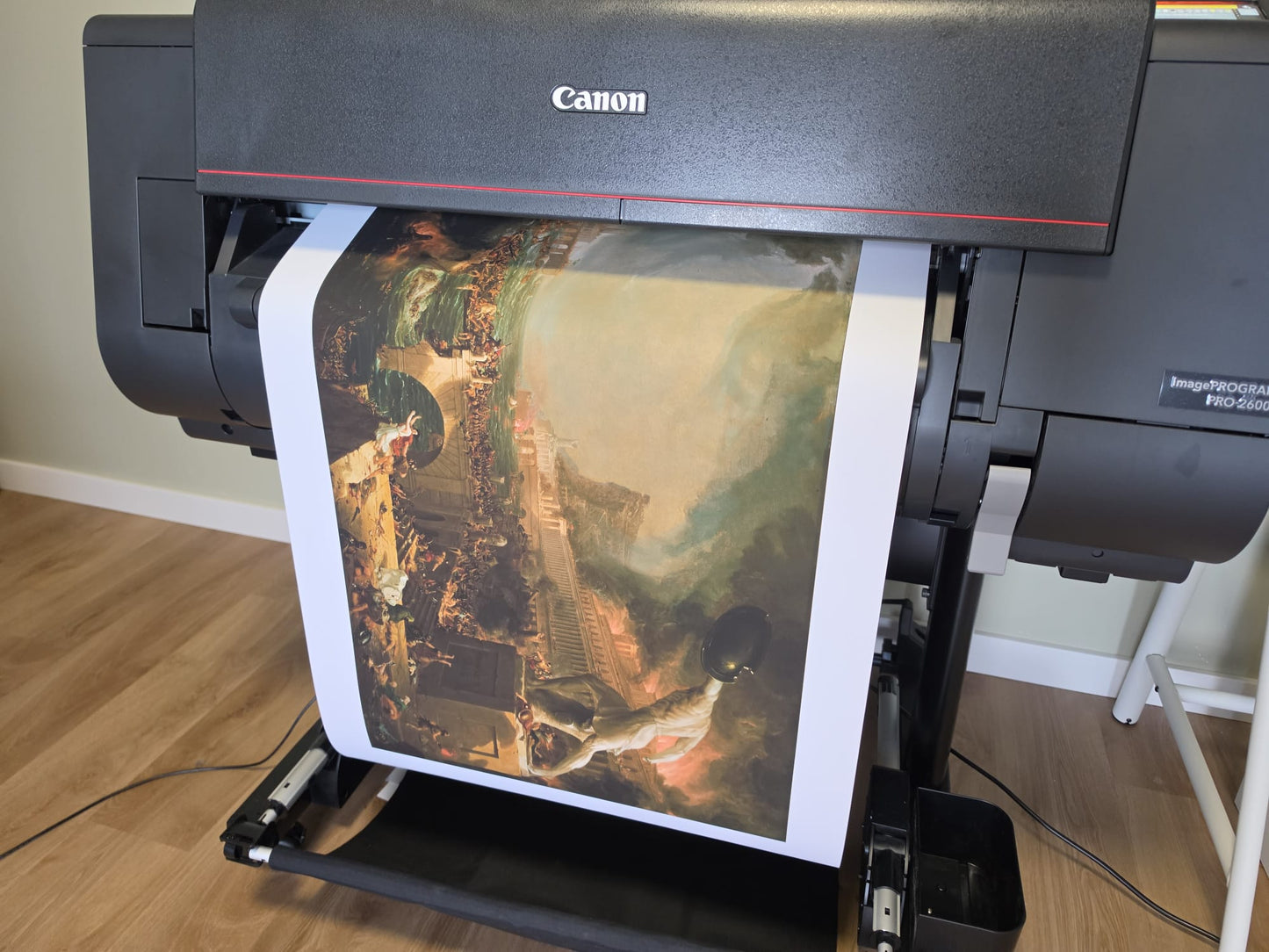 De Loop van het Rijk Vernietiging Poster - Thomas Cole Romantisch Landschap Muurkunst